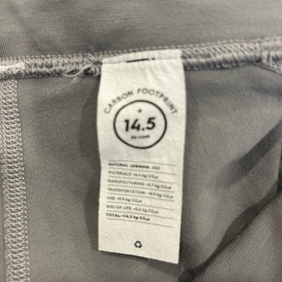 ALLBIRDS Gust Gray Merino Blend Leggings - Picture 5 of 5